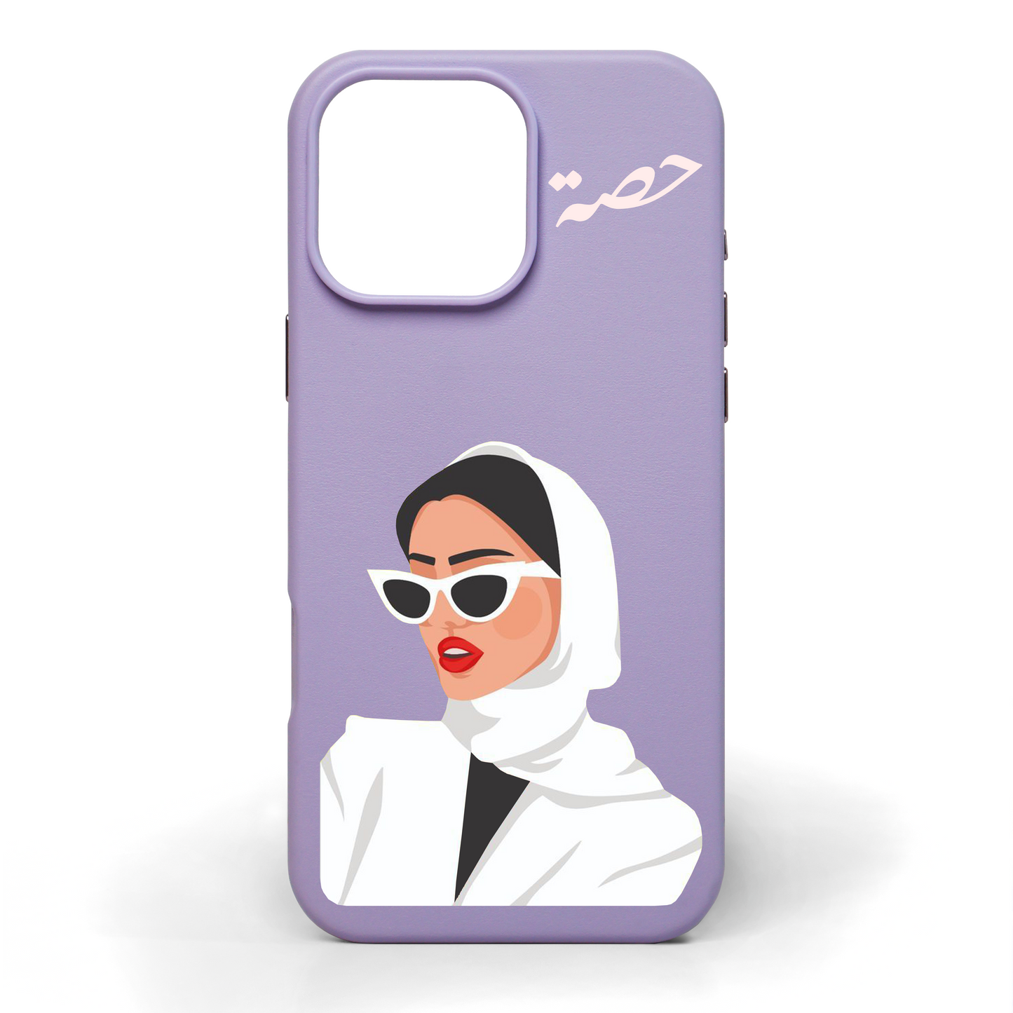 Diva Hand-Painted Leather Phone Case