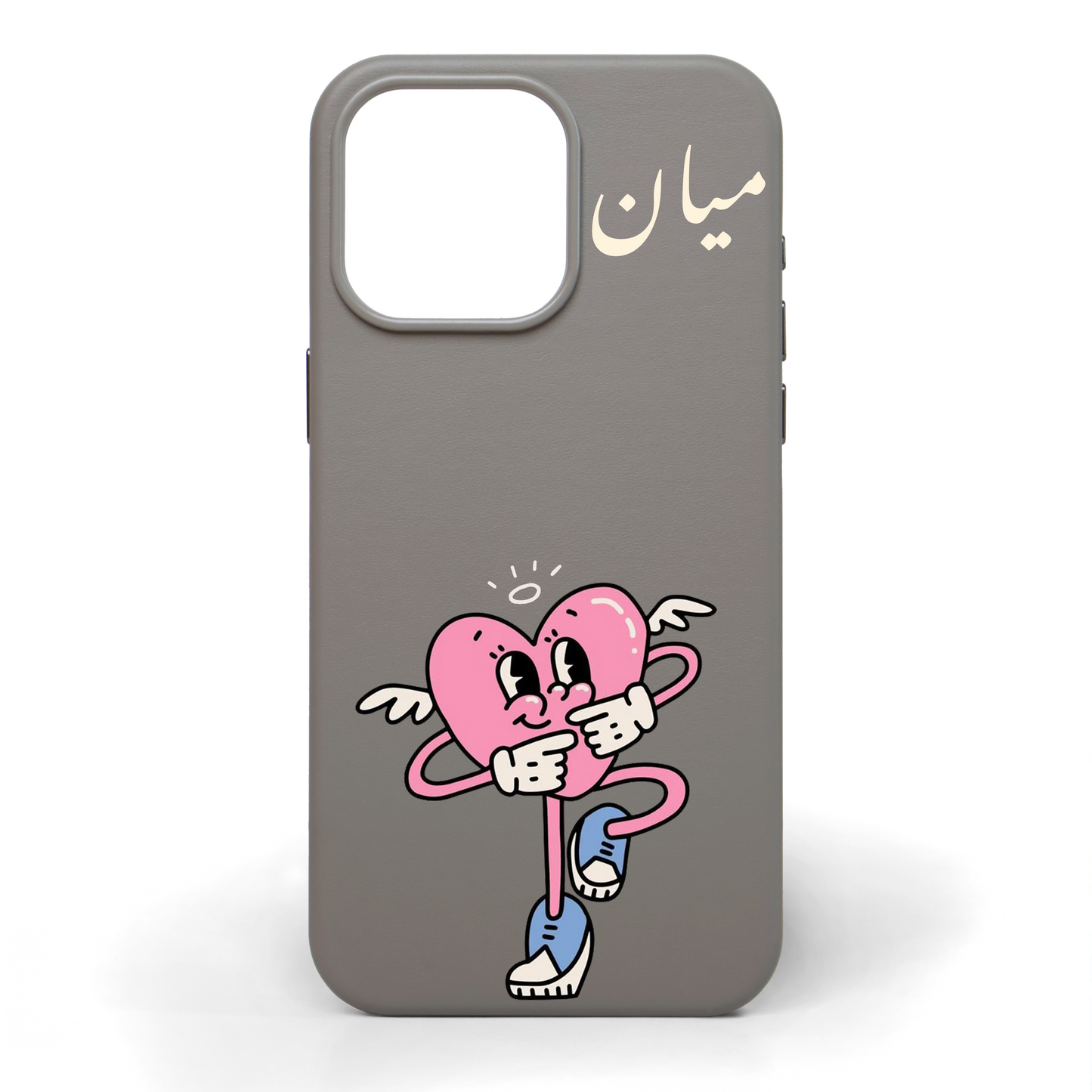 Just a Girl Hand-Painted Leather Phone Case
