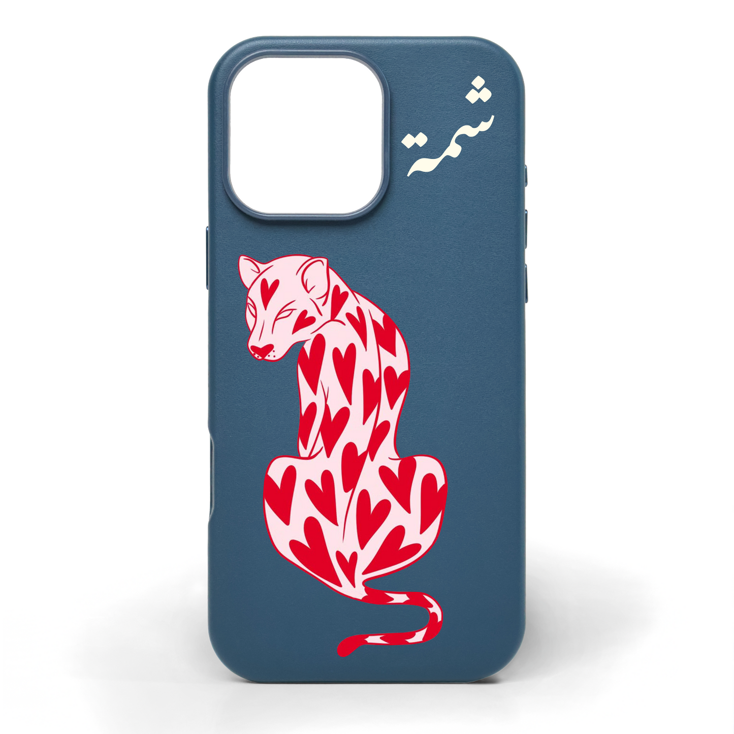 Roar Hand-Painted Leather Phone Case