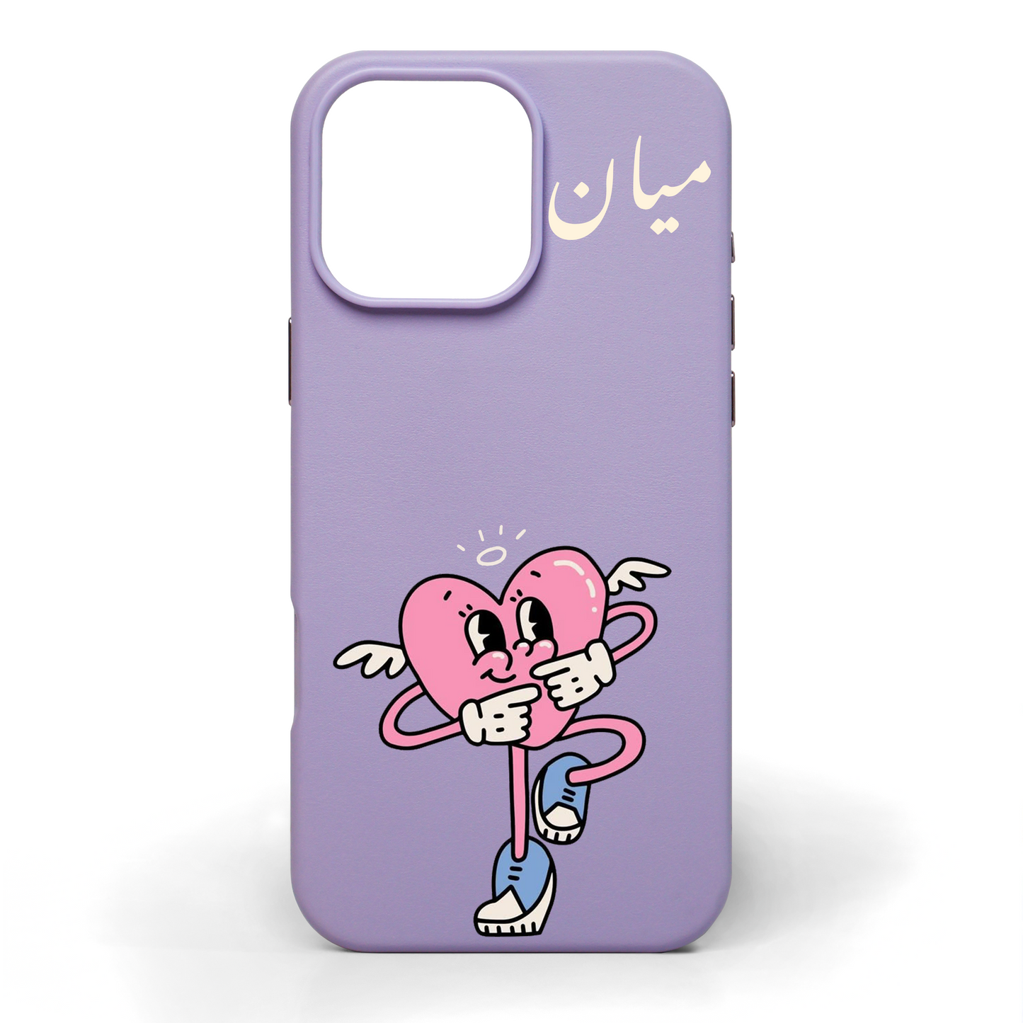 Just a Girl Hand-Painted Leather Phone Case