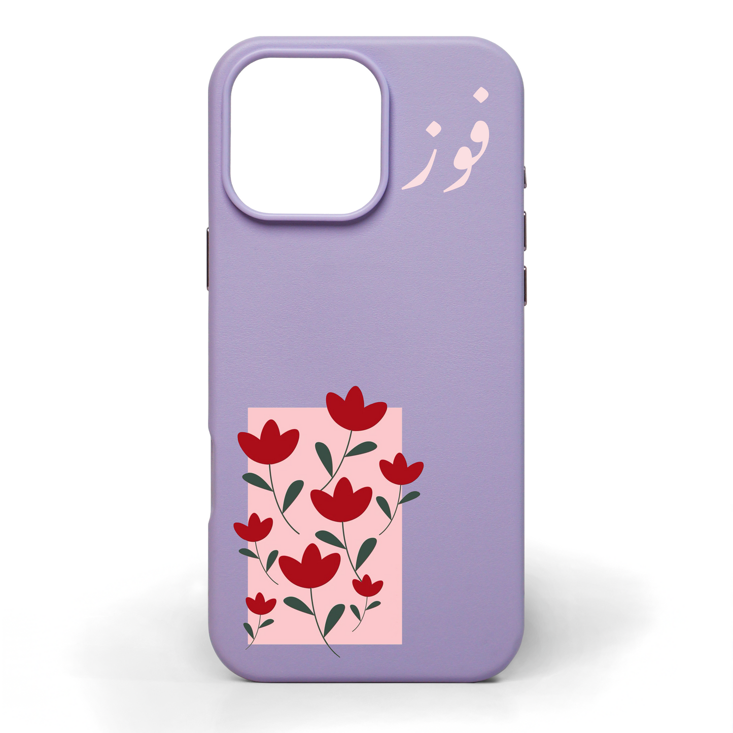 Flora Hand-Painted Leather Phone Case