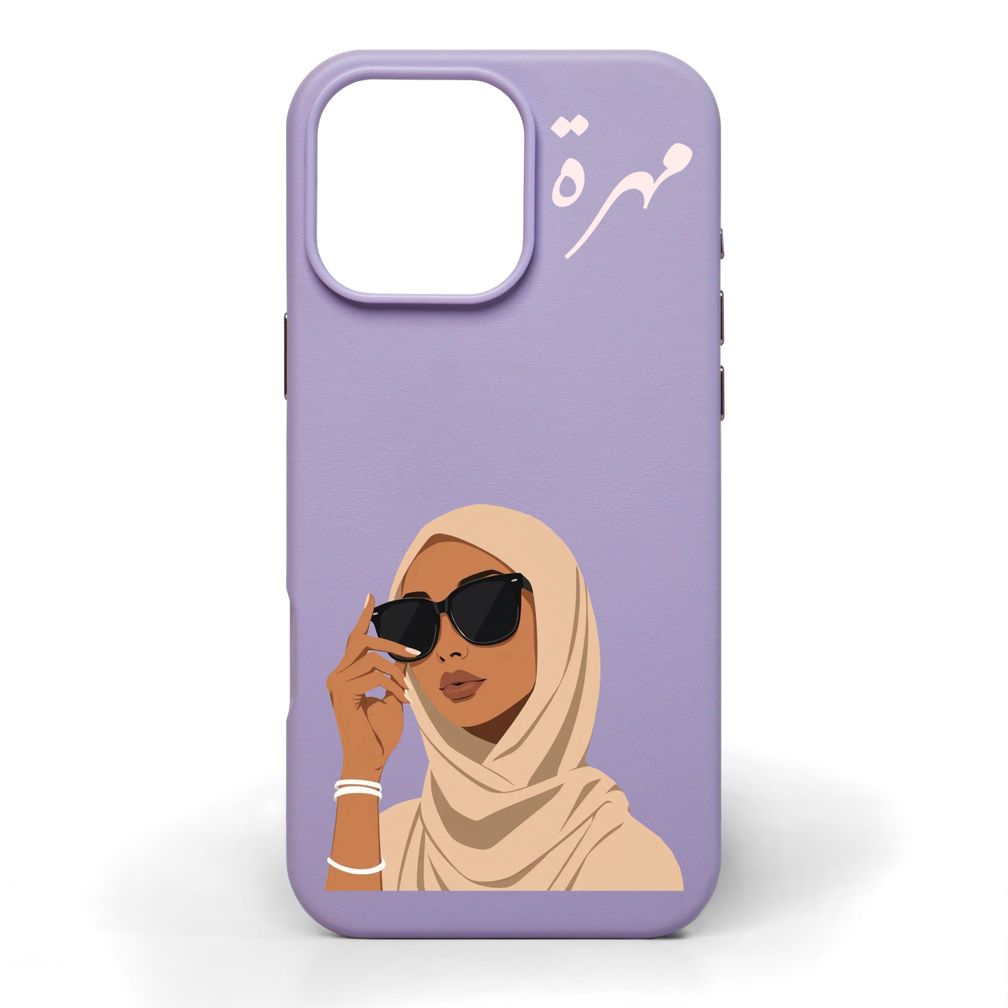 Elegance Hand-Painted Leather Phone Case