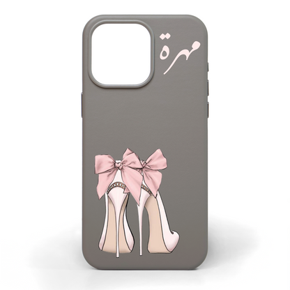Nights Out Hand-Painted Leather Phone Case