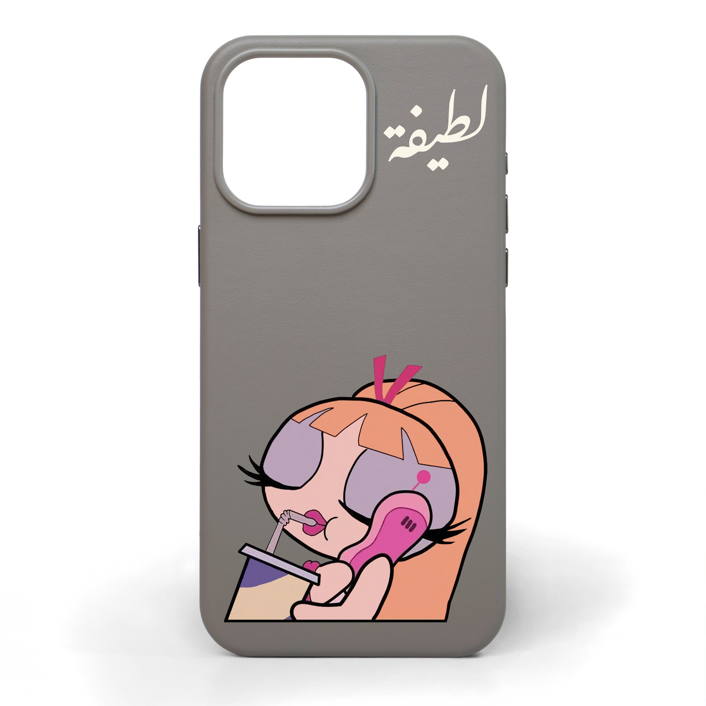 Boss Blossom Hand-Painted Leather Phone Case