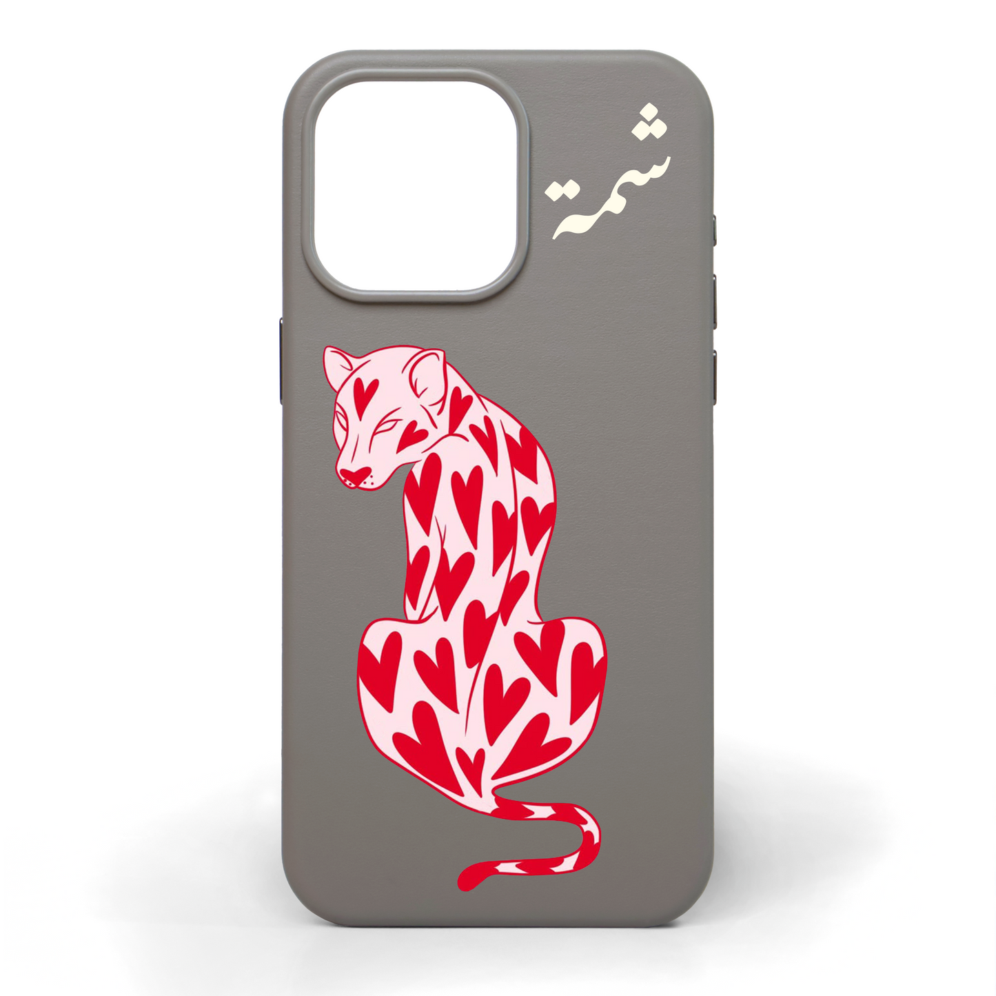 Roar Hand-Painted Leather Phone Case