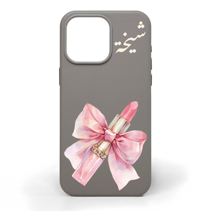 Princess Treatment Hand-Painted Leather Phone Case