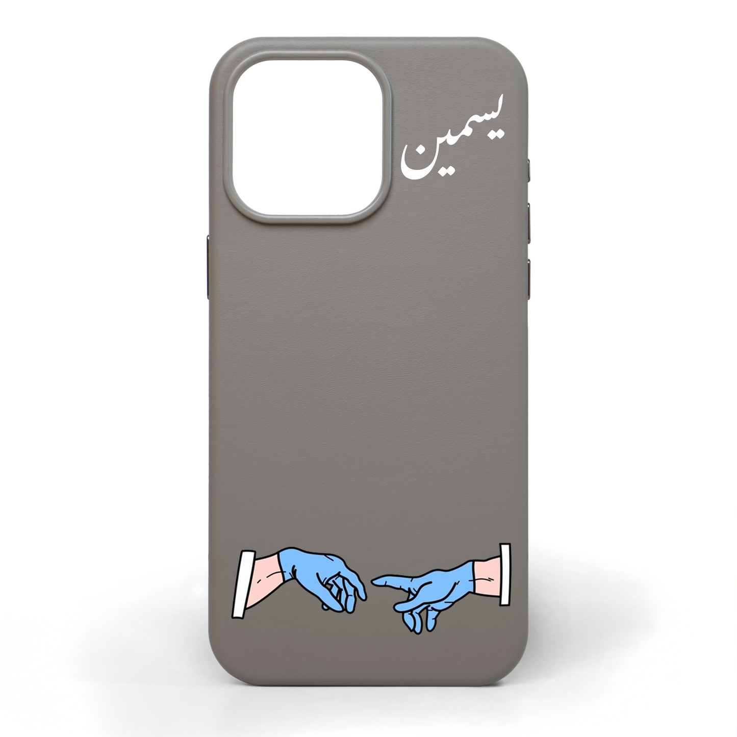 Medical Heros Hand-Painted Leather Phone Case