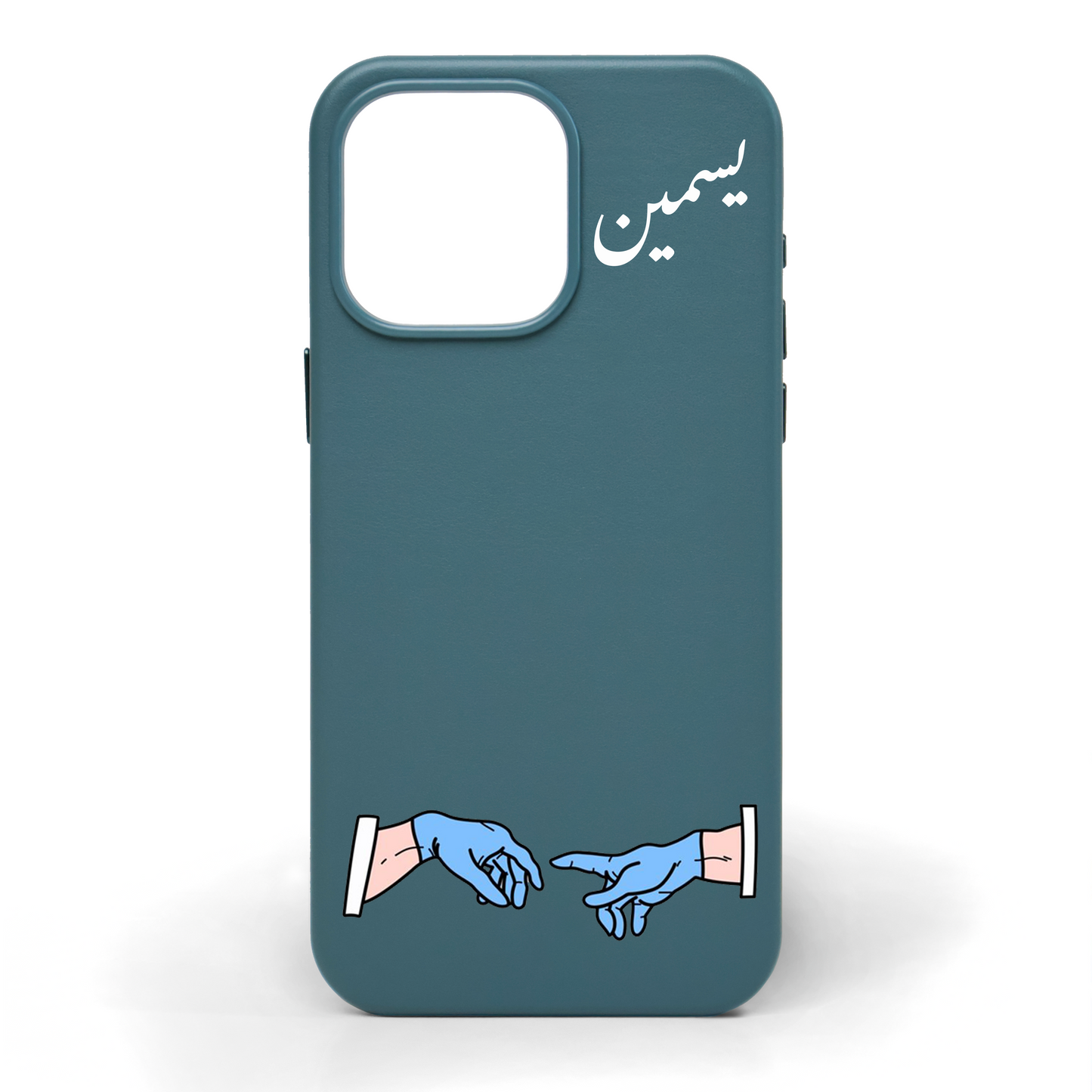 Medical Heros Hand-Painted Leather Phone Case