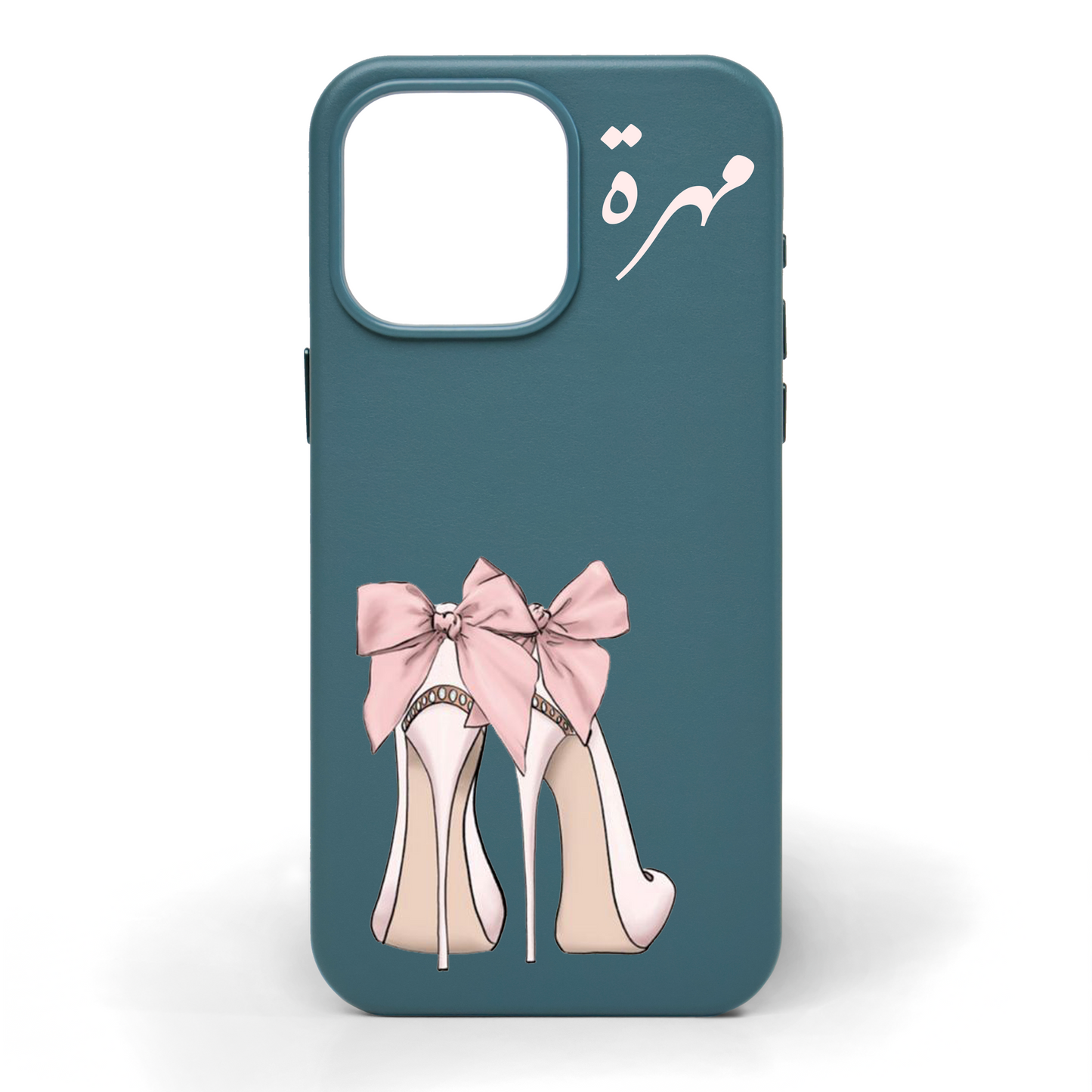 Nights Out Hand-Painted Leather Phone Case