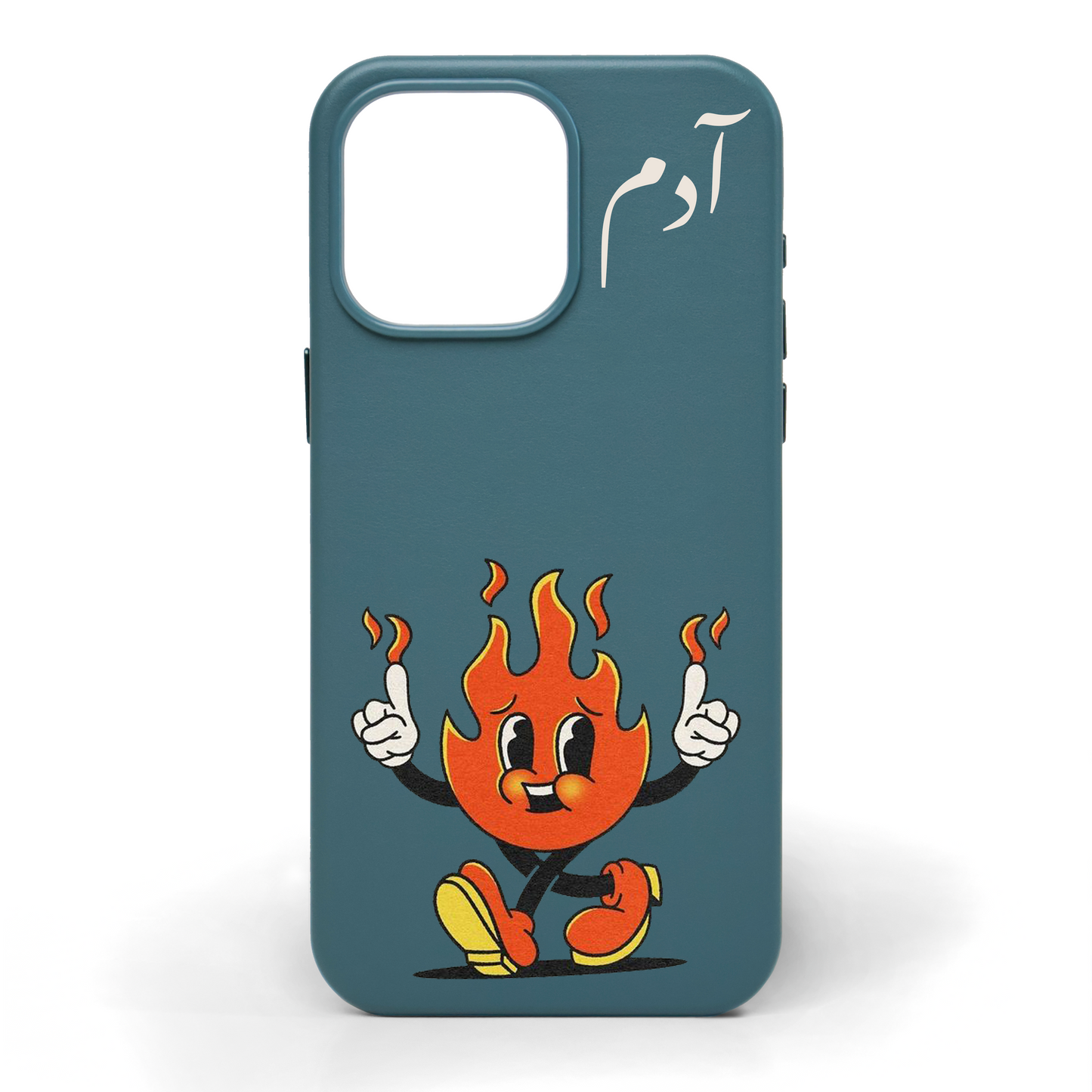 Blazey Hand-Painted Leather Phone Case