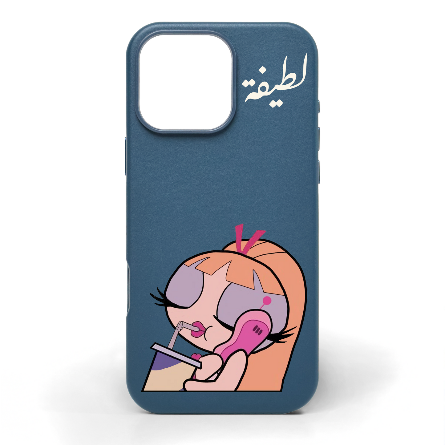 Boss Blossom Hand-Painted Leather Phone Case