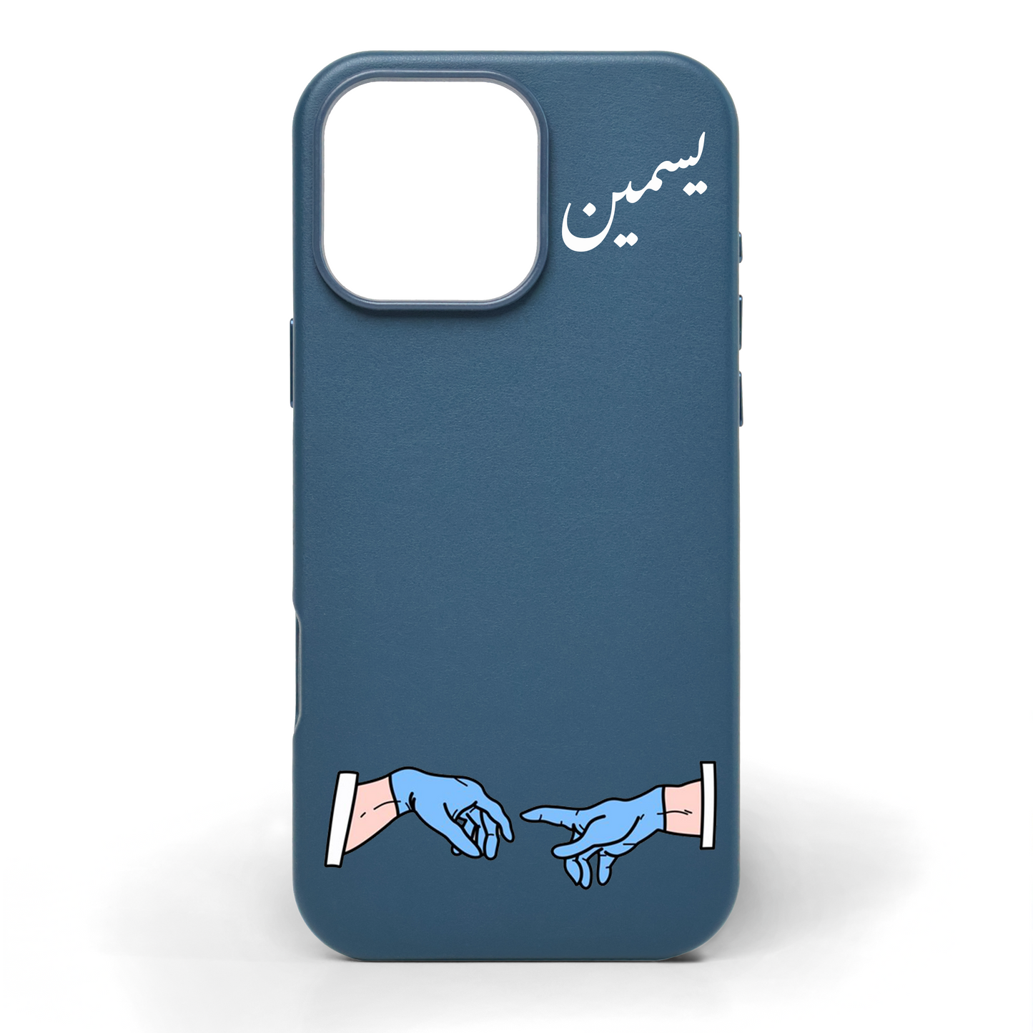 Medical Heros Hand-Painted Leather Phone Case