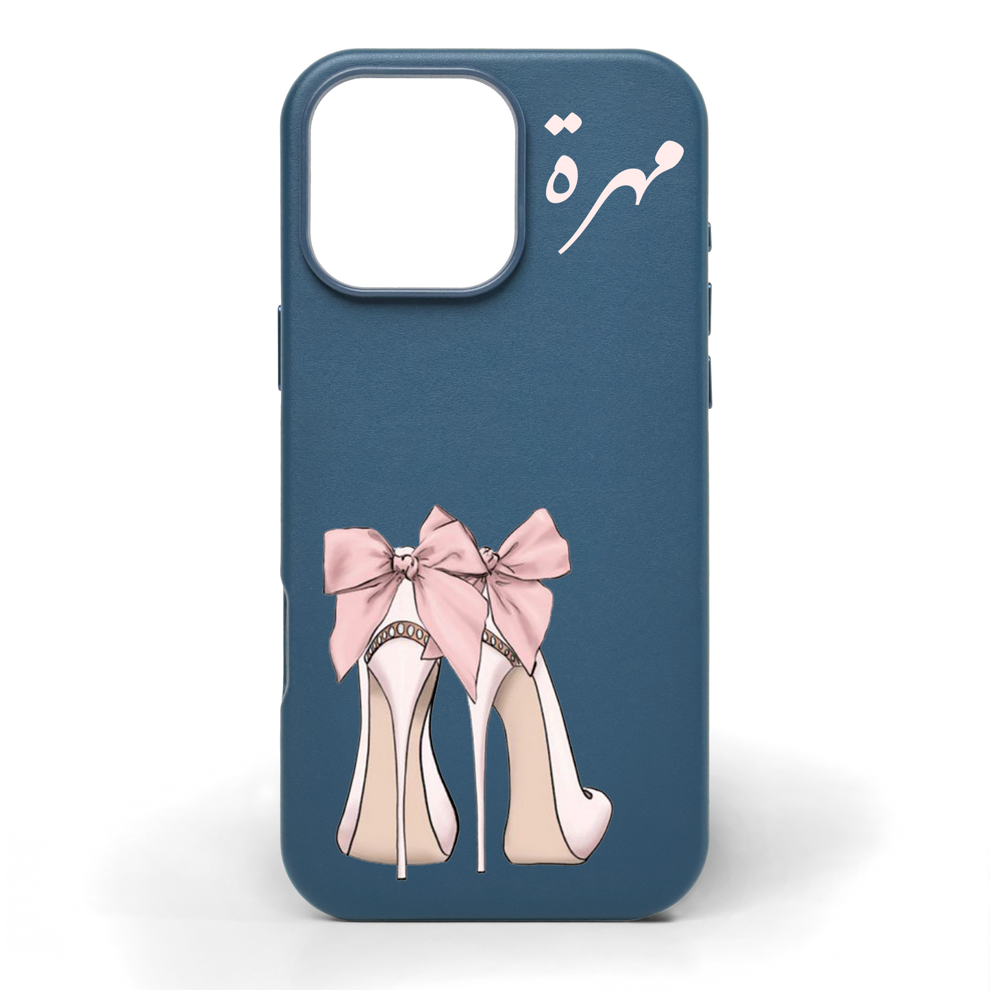 Nights Out Hand-Painted Leather Phone Case